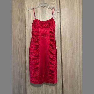 Adrianna Papell Midi Pink Dress